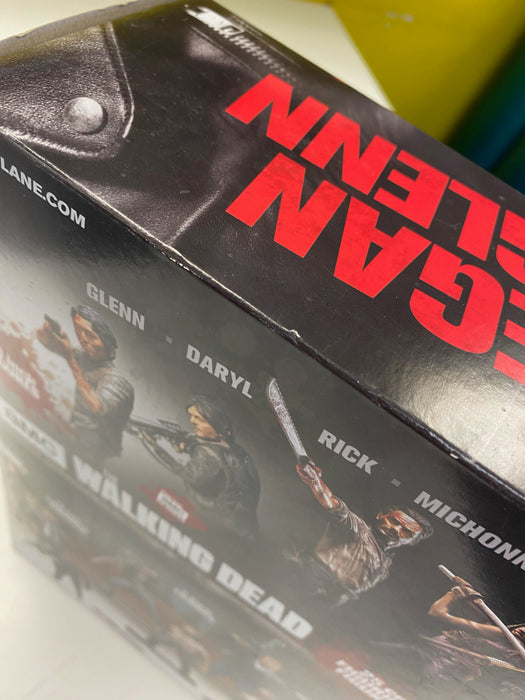 Action Figures and Toys McFarlane Toys - Walking Dead - Negan & Glenn 5" Figures Deluxe Set - Cardboard Memories Inc.