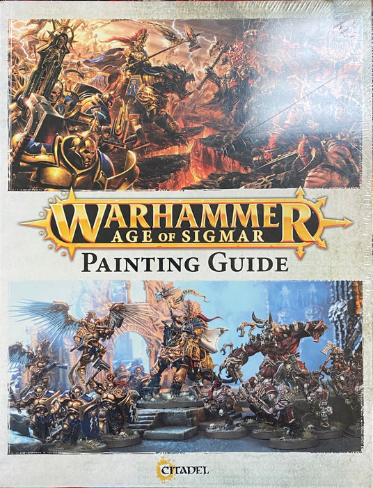 Collectible Miniature Games Games Workshop - Warhammer Age of Sigmar - 1st Edition - Painting Guide (OUT OF PRINT) - Cardboard Memories Inc.