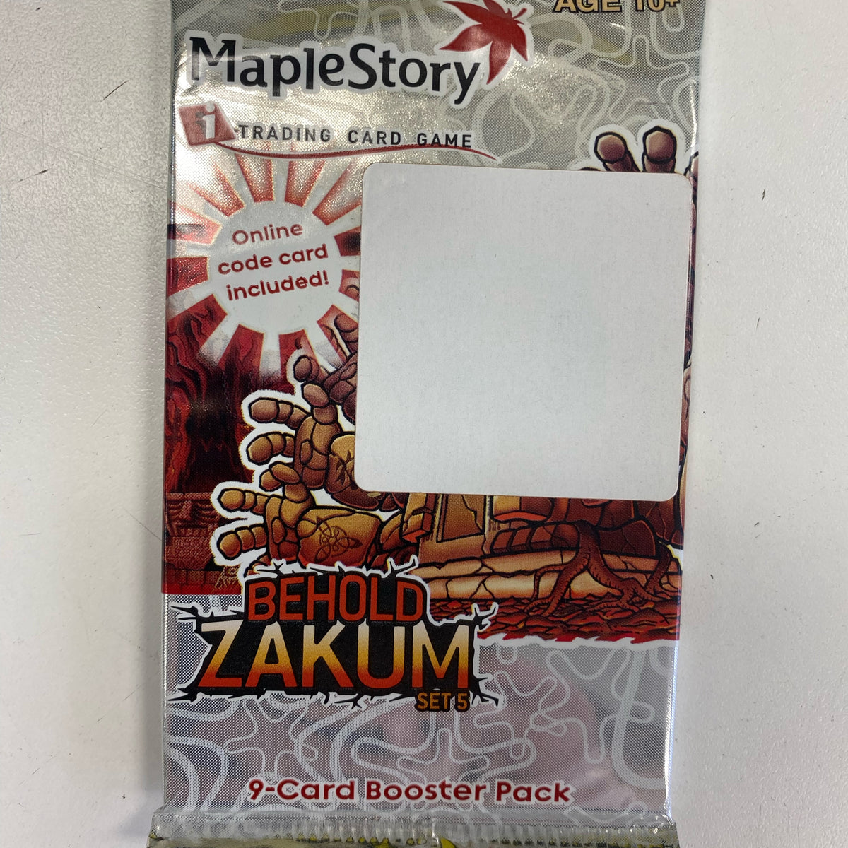 Maplestory TCG Behold Zakum Booster Pack — Cardboard Memories Inc