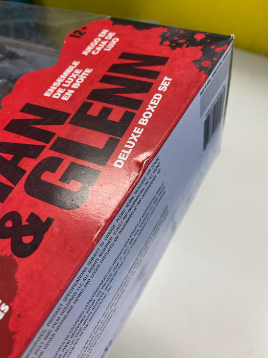 Action Figures and Toys McFarlane Toys - Walking Dead - Negan & Glenn 5" Figures Deluxe Set - Cardboard Memories Inc.