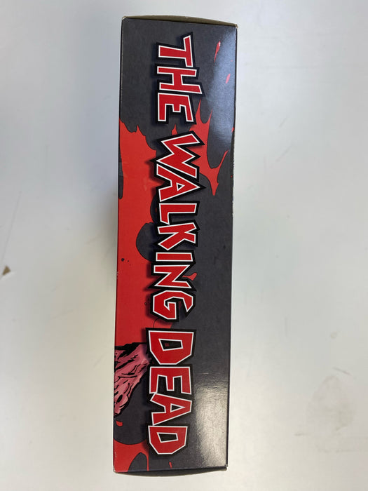 Action Figures and Toys McFarlane Toys - Walking Dead - Bloody Black & White Governor and Daughter Penny Blake - Series 2 Figure Set - PX Previews Exclusive - Cardboard Memories Inc.