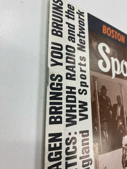 Magazine Boston Garden - Boston Bruins Hockey Official Program - 1964-65 Season - Vintage Magazine (Cond. VF-) - MG0101 - Cardboard Memories Inc.