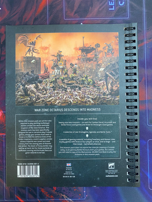 Collectible Miniature Games Games Workshop - Warhammer 40K - Crusade Mission Pack - Catastrophe - 40-52 - Rewrapped - Cardboard Memories Inc.