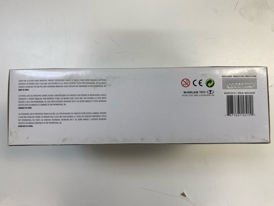 Action Figures and Toys McFarlane Toys - Walking Dead  - Series 8 - Morgan with Impaled Walker - Action Figure *DAMAGED BOX* - Cardboard Memories Inc.