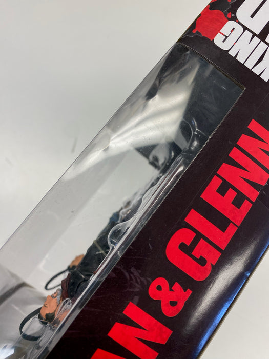 Action Figures and Toys McFarlane Toys - Walking Dead - Negan & Glenn 5" Figures Deluxe Set - Cardboard Memories Inc.