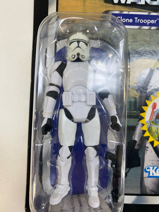 Action Figures and Toys Hasbro - Star Wars - Revenge of the Sith 2010 Vintage Series - Clone Trooper 4" Action Figure *Unpunched See Photos* - Cardboard Memories Inc.