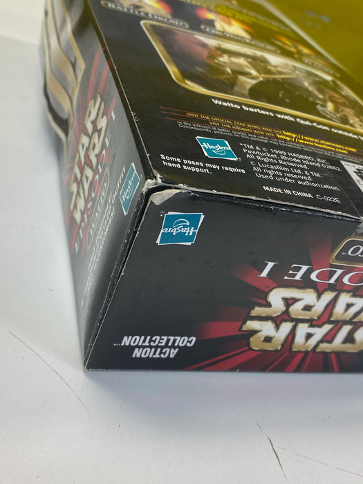 Action Figures and Toys Hasbro - Star Wars - Episode 1 - Watto - 12" Action Figure *DAMAGED BOX* - Cardboard Memories Inc.