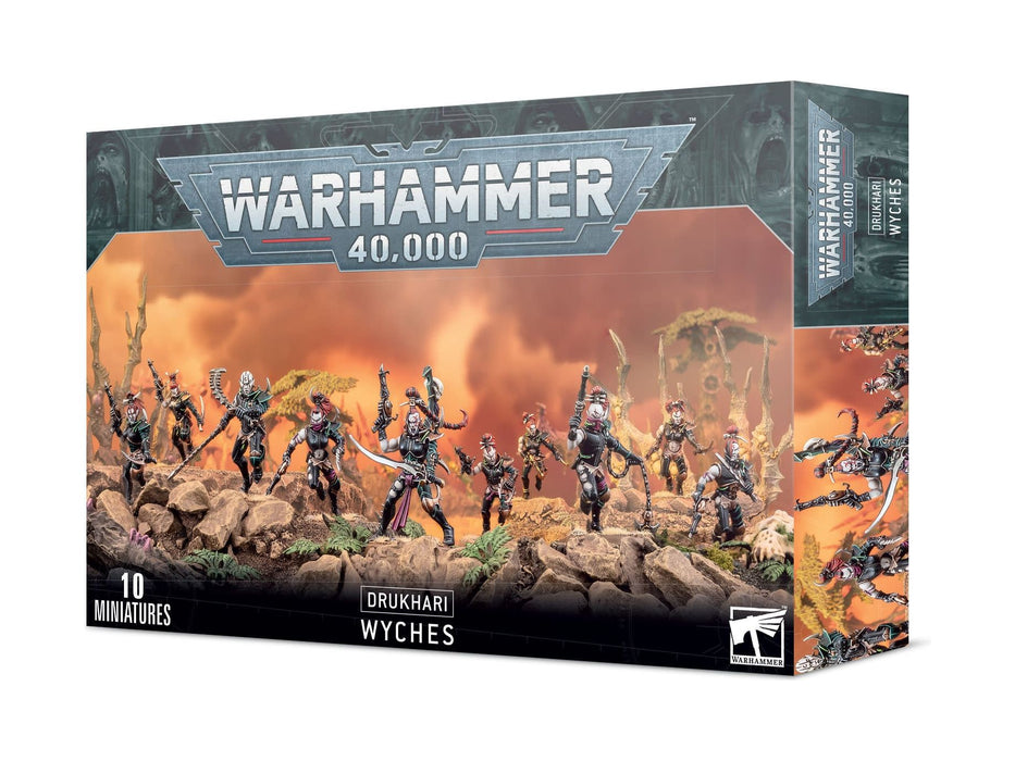 Collectible Miniature Games Games Workshop - Warhammer 40K - Drukhari - Wyches - 45-08 - Cardboard Memories Inc.