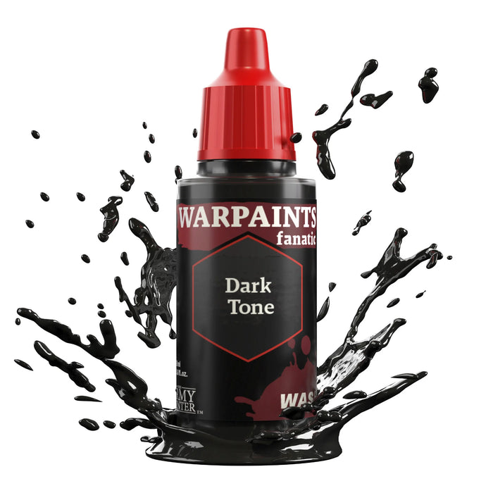 Paints and Paint Accessories Army Painter - Fanatic Warpaints - Dark Tone - WP3199 - Cardboard Memories Inc.