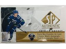 Sports Cards Upper Deck - 2018-19 - Hockey - SP Authentic - 16 Box Hobby Master Case - Cardboard Memories Inc.