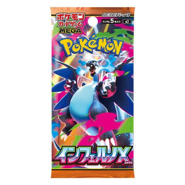 Trading Card Games Pokemon - Inferno X - Japanese Booster Pack - Cardboard Memories Inc.