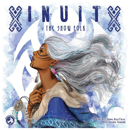 Board Games Board and Dice - Inuit - The Snow Folk - Cardboard Memories Inc.
