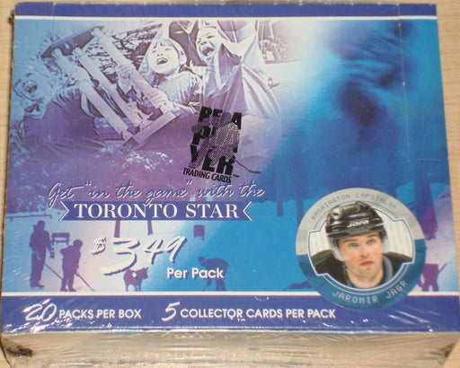 Sports Cards In the Game - 2003-04 - Hockey - Toronto Star - Retail Box - Jaromir Jagr Variant - Cardboard Memories Inc.