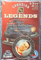 Supplies NHL - Canadian Legends - Official Hockey Hall of Fame - Medallion Collection - Jean Beliveau - Cardboard Memories Inc.