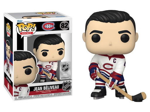 Action Figures and Toys POP! - Sports - NHL - Montreal Canadiens - Jean Beliveau - Cardboard Memories Inc.
