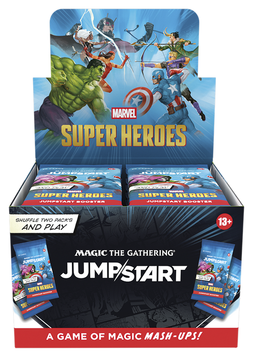 Magic the Gathering - Marvel Super Heroes - Jumpstart Booster Box - Pre-Order June 26th 2026