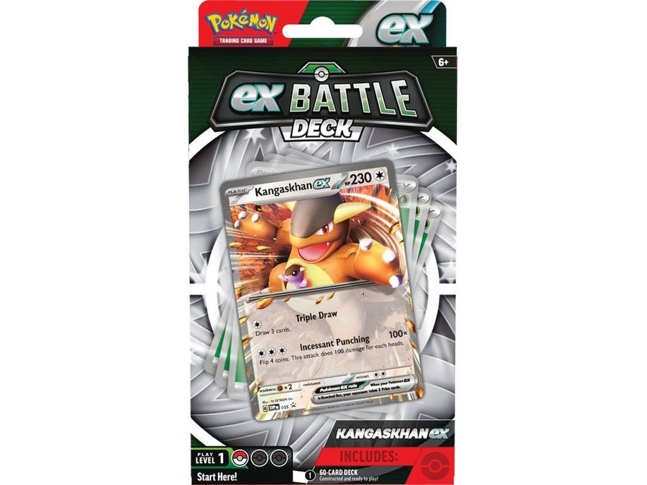 Trading Card Games Pokemon - EX Battle Deck - Kangaskhan EX - Cardboard Memories Inc.