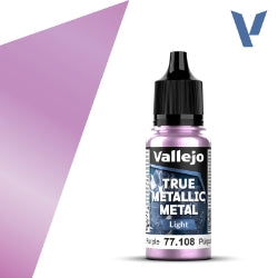 Acrylicos Vallejo - True Metallic Metal - Light - Amethyst Purple - 77 108