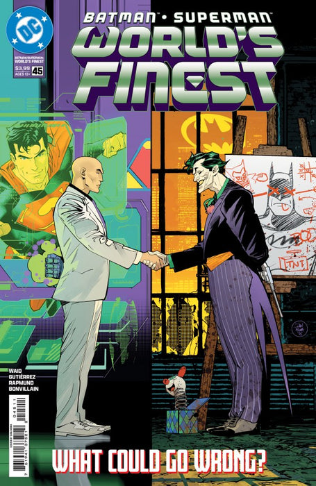Comic Books DC Comics - Batman Superman Worlds Finest 045 (Cond. VF-) - Cardboard Memories Inc.