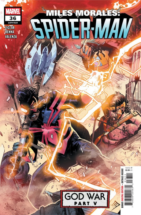 Comic Books Marvel Comics - Miles Morales Spider-Man 036 (Cond. VF-) - Cardboard Memories Inc.