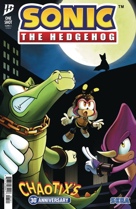 Comic Books IDW Comics - Sonic the Hedgehog Chaotix 30th Anniversary Special 001 - CVR B (Cond. VF-) - Cardboard Memories Inc.