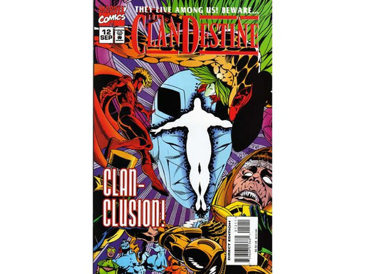 Comic Books Marvel Comics - Clandestine (1994 1st Series) 012 (Cond. FN+) 20315 - Cardboard Memories Inc.