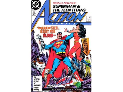 Comic Books DC Comics - Action Comics (1938) 584 (Cond. VF-) - 19250 - Cardboard Memories Inc.