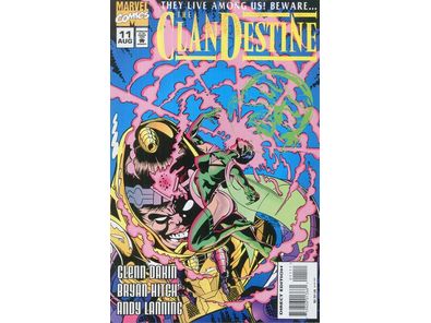 Comic Books Marvel Comics - Clandestine (1994 1st Series) 011 (Cond. FN+) 20314 - Cardboard Memories Inc.