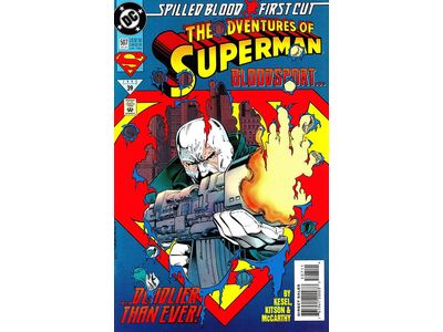 Comic Books DC Comics - Adventures of Superman (1987) 507 (Cond. VF-) - 19202 - Cardboard Memories Inc.