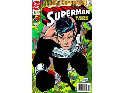 Comic Books DC Comics - Adventures of Superman (1987) 081 (Cond. VF-) - 19244 - Cardboard Memories Inc.