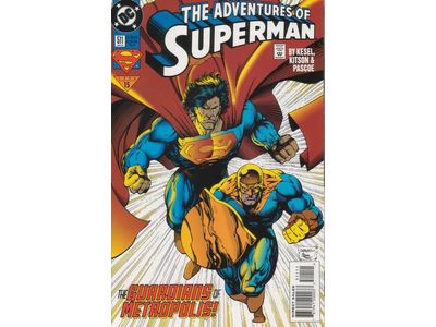 Comic Books DC Comics - Adventures of Superman (1987) 511 (Cond. VF-) - 19206 - Cardboard Memories Inc.