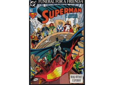Comic Books DC Comics - Superman (1987) 076 (Cond. VF-) - 19239 - Cardboard Memories Inc.