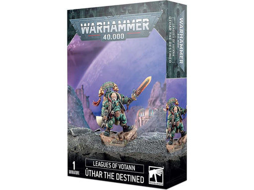 Collectible Miniature Games Games Workshop - Warhammer 40K - Leagues of Votann - Uthar The Destined - 69-03 - Cardboard Memories Inc.
