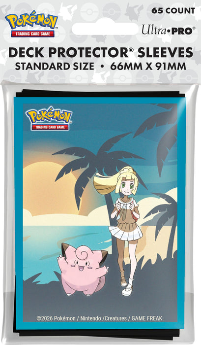 Ultra Pro - Deck Protector Sleeves - Pokemon - Lillie and Clefairy