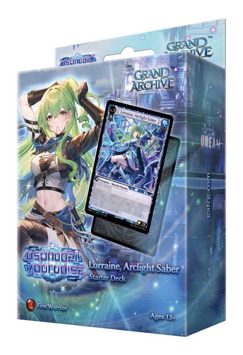 Weebs of the Shore - Grand Archive - Asphodel/Paradise - Lorraine, Arclight Saber - Starter Deck