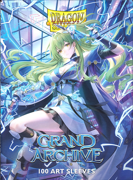 Arcane Tinmen - Dragon Shield Dual Art Sleeves - Standard Size - Matte - Grand Archive - Lorraine, Arclight Saber - Package of 100