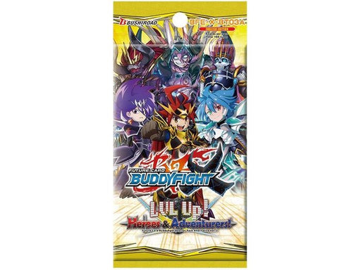 Trading Card Games Bushiroad - Buddyfight X - LVL Up! Heroes and Adventures! - Booster Pack - Cardboard Memories Inc.