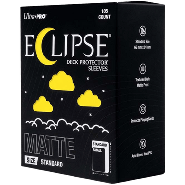 Ultra Pro - Eclipse Matte Deck Protectors - Standard Size - 105 Count Lemon Yellow