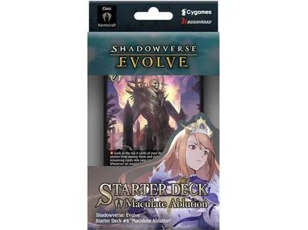 Trading Card Games Bushiroad - Shadowverse - Evolve - Maculate Ablution - Starter Deck - Cardboard Memories Inc.