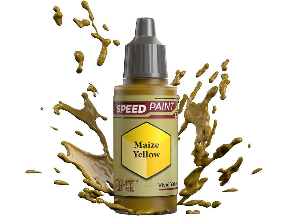 Paints and Paint Accessories Army Painter - Warpaints - Speedpaint - Maize Yellow - WP2059 - Cardboard Memories Inc.