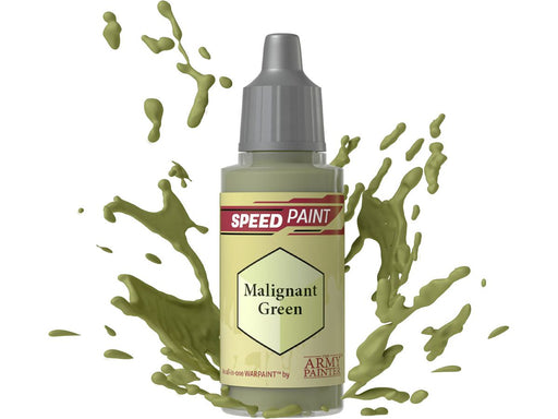 Paints and Paint Accessories Army Painter - Warpaints - Speedpaint - Malignant Green - WP2011 - Cardboard Memories Inc.