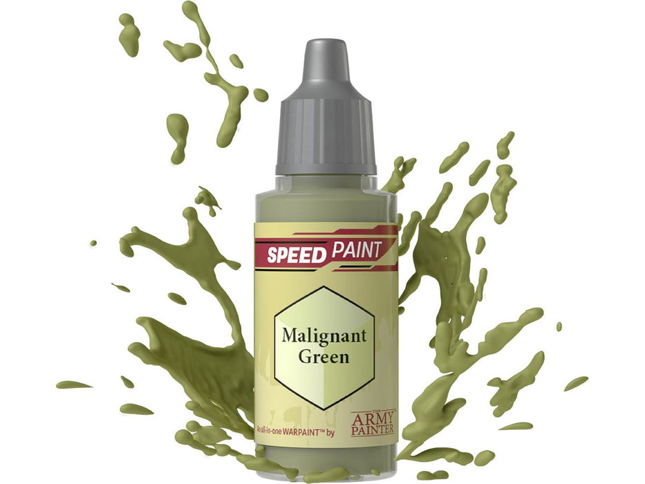 Paints and Paint Accessories Army Painter - Warpaints - Speedpaint - Malignant Green - WP2011 - Cardboard Memories Inc.