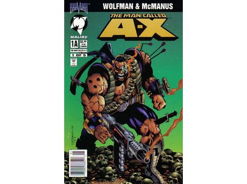 Comic Books Malibu Comics - Man Called A-X 001 - (Cond. VF-) - 19590 - Cardboard Memories Inc.