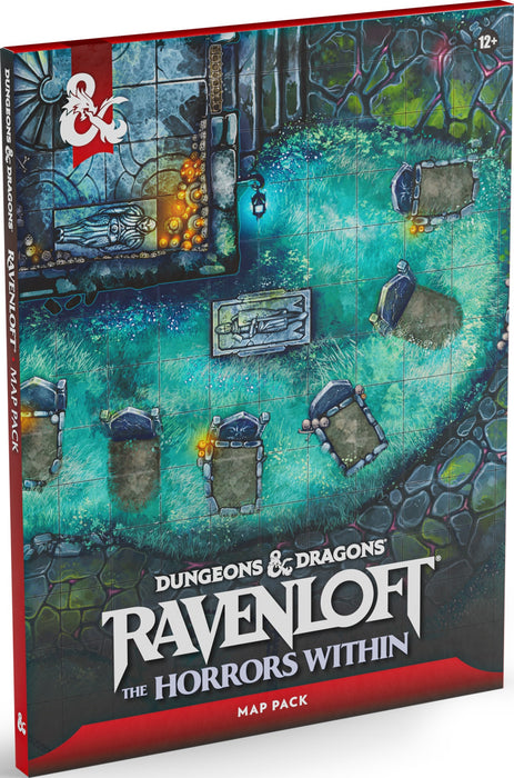 Wizards of the Coast - Dungeons and Dragons - 5th Edition - Ravenloft - The Horrors Within - Map Pack