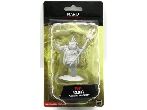 Role Playing Games Wizkids - Dungeons and Dragons - Unpainted Miniature - Nolzurs Marvellous Miniatures - Marid - 90250 - Cardboard Memories Inc.