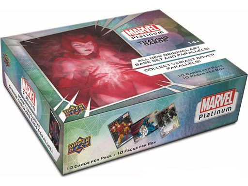 Non Sports Cards Upper Deck - Marvel Platinum - Hobby Box - Cardboard Memories Inc.