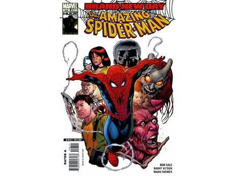 Comic Books Marvel Comics - Amazing Spider-Man 558 (Cond. VF-) 19392 - Cardboard Memories Inc.