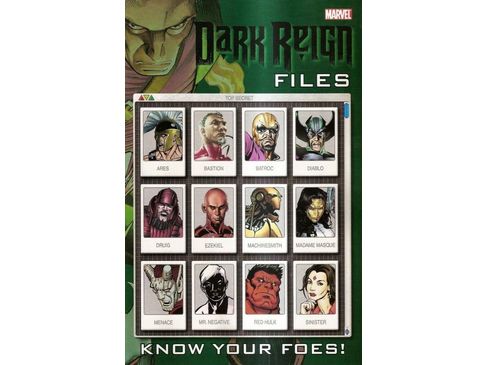 Comic Books Marvel Comics - Dark Reign Files 001 (Cond. FN+) 20339 - Cardboard Memories Inc.
