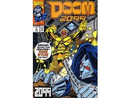 Comic Books Marvel Comics - Doom 2099 004 (Cond. VF-) - 19804 - Cardboard Memories Inc.