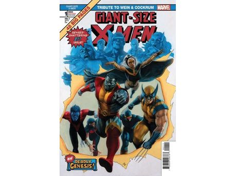 Comic Books Marvel Comics - Giant Size X-Men Tribute 001 (Cond. FN+) 20616 - Cardboard Memories Inc.